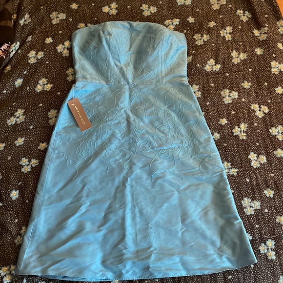 Ann Taylor Cocktail Dress with detachable straps - Picture 2 of 8